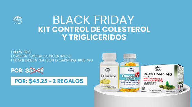 Imagen de BLACK FRIDAY - KIT CONTROL DE COLESTEROL & TRIGLICERIDOS